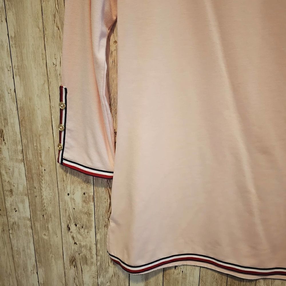 Tommy Hilfiger women's rose, light pink top XS - Picture 5 of 9